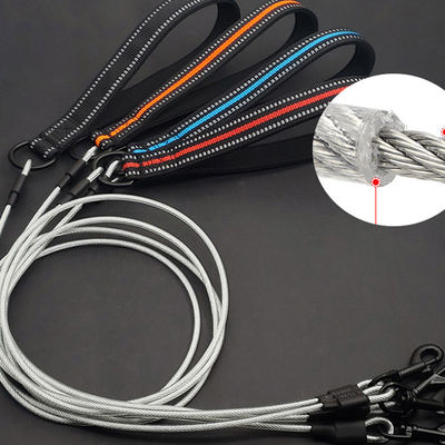 Αγορά Εύκολο μαλακό 4FT Pet Leash Μεταλλικό Anti Chew Leash Δυνατό Anti Bite ηλεκτρονική κατασκευή