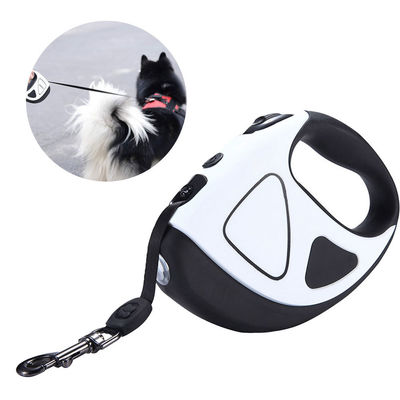 Μικρό μεσαίο φωτισμένο σκυλί λουρί ανασυρόμενο 10ft 16ft επεκτάσιμο σκυλί μολύβι με φακό